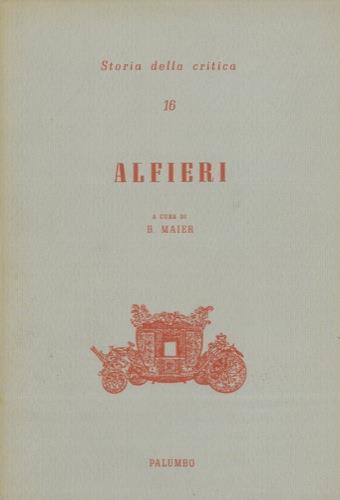 Alfieri - Bruno Maier - copertina