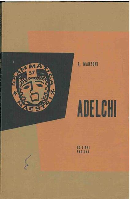Adelchi - Alessandro Manzoni - copertina