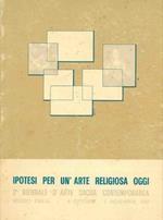 Ipotesi per un'arte religiosa oggi