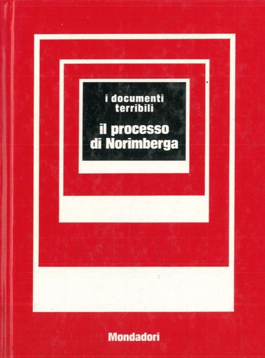 Il processo di Norimberga - Giuseppe Mayda - copertina