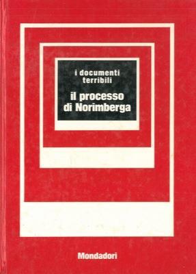 Il processo di Norimberga - Giuseppe Mayda - copertina
