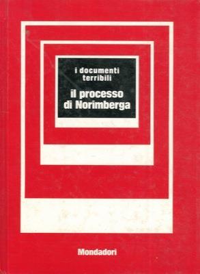 Il processo di Norimberga - Giuseppe Mayda - copertina
