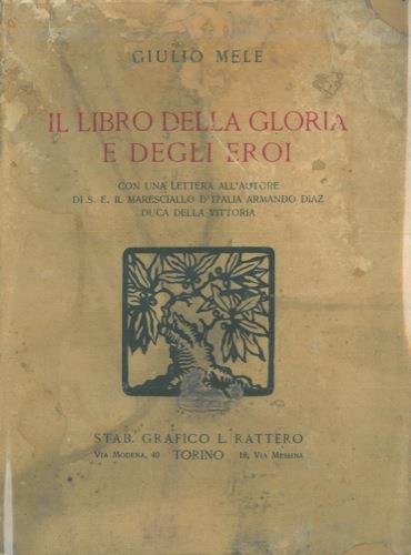 Il libro della gloria e degli eroi - Giuseppe Mele - copertina