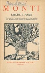 Liriche e poemi. Con la vita dell'autore scritta dal Maggi e il ritratto del Monti di Pietro Giordani