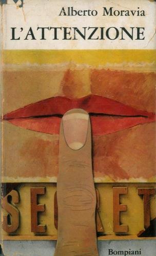L' attenzione - Alberto Moravia - copertina