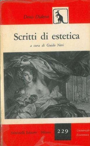 Scritti di estetica - Guido Neri - copertina