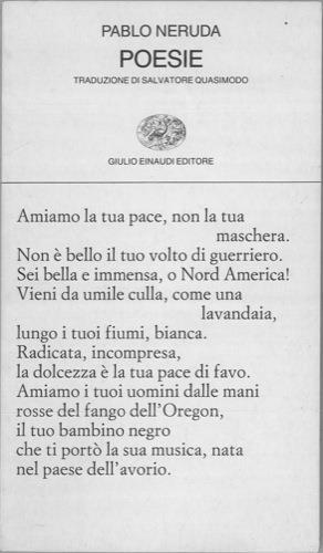 Poesie - Pablo Neruda - copertina