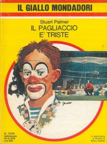 Il pagliaccio é triste - Stuart Palmer - copertina