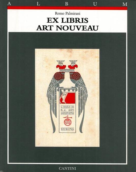 Ex libris Art Nouveau - Remo Palmirani - copertina