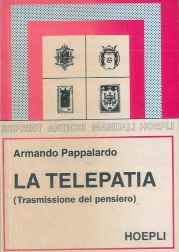 La telepatia - Armando Pappalardo - copertina