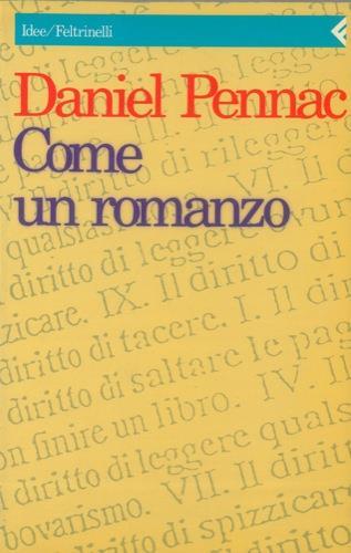 Come un romanzo - Daniel Pennac - copertina