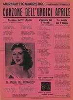 Canzone dell'undici aprile. Giornale umoristico