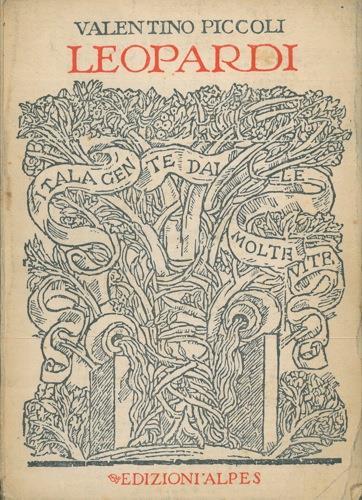 Leopardi - Valentino Piccoli - copertina