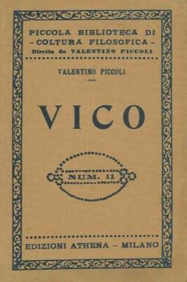 Vico - Valentino Piccoli - copertina