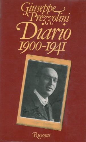 Diario 1900-1941 - Giuseppe Prezzolini - copertina