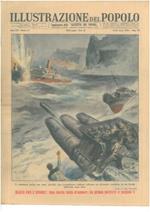Si combatte anche nei mari glaciali : una torpediniera tedesca affonda un piroscafo sovietico in un fiordo dell'Isola degli Orsi