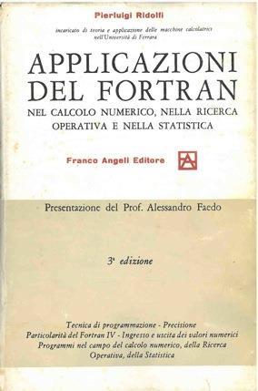Il Fortran. Teoria ed esercizi - Pierluigi Ridolfi - copertina