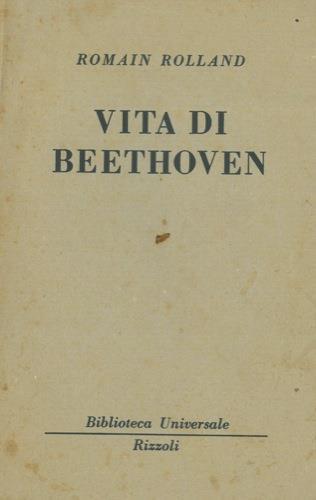 Vita di Beethoven - Romain Rolland - copertina