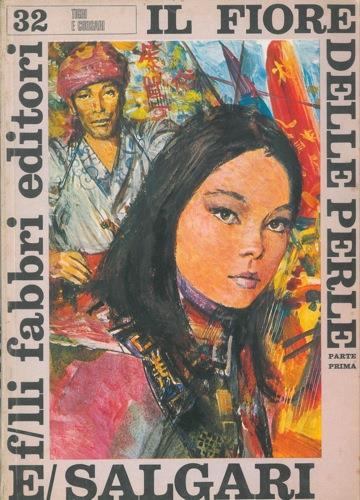 Il fiore delle perle - Emilio Salgari - copertina