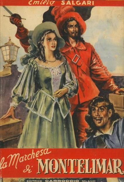 La Marchesa di Montelimar - Emilio Salgari - copertina