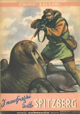 I naufraghi dello Spitzberg - Emilio Salgari - copertina