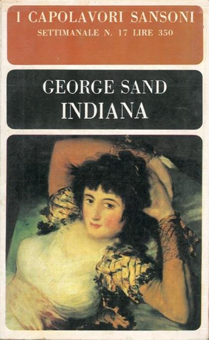 Indiana - George Sand - copertina