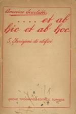 Et ab hic at ab hoc. 5. Iscrizioni caratteristiche di edifici