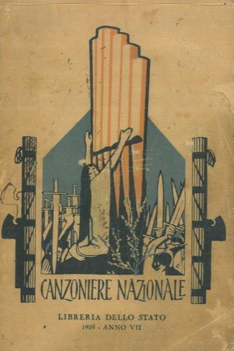 Canzoniere nazionale. Canti corali religiosi e patriottici trascritti per voci di fanciulli - Achille Schinelli - copertina