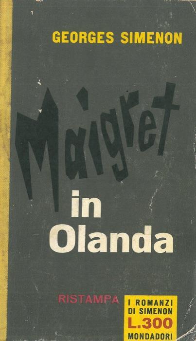 Maigret in Olanda - Georges Simenon - copertina