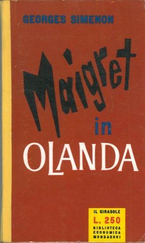 Maigret in Olanda - Georges Simenon - copertina