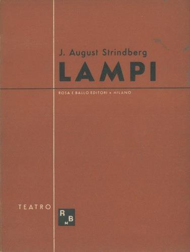 La pi (1907) - August Strindberg - copertina