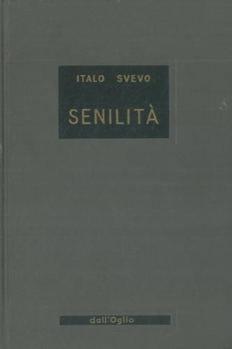 Senilità - Italo Svevo - copertina