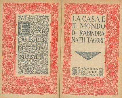La casa e il mondo - Rabindranath Tagore - copertina