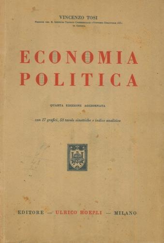 Economia Politica - Vincenzo Tosi - copertina
