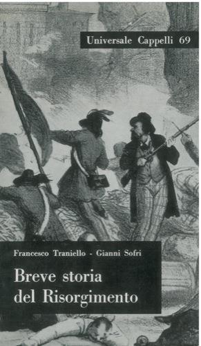 Breve storia del Risorgimento - Francesco Traniello - copertina