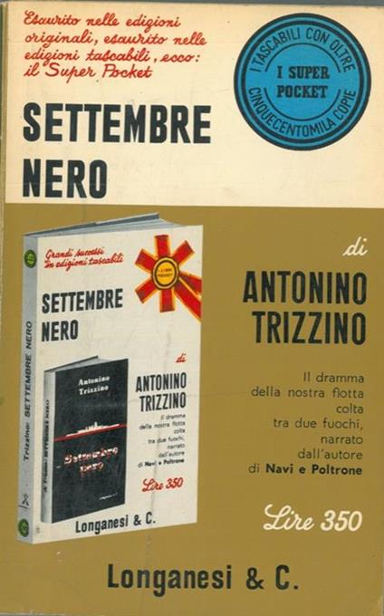 Settembre nero - Antonino Trizzino - copertina