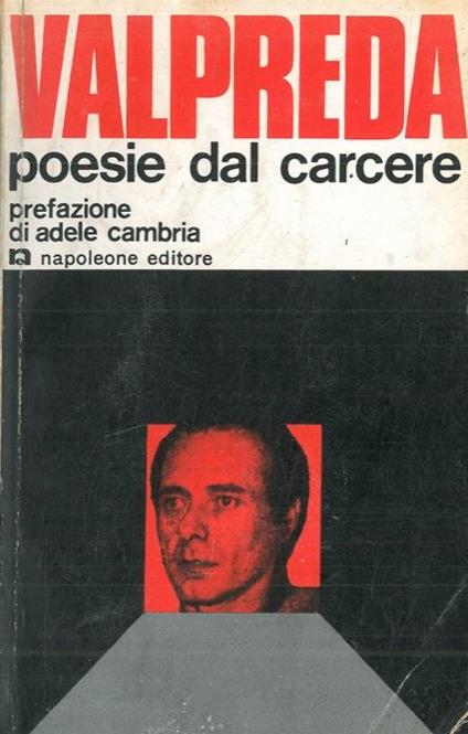 Poesie dal carcere - Pietro Valpreda - copertina