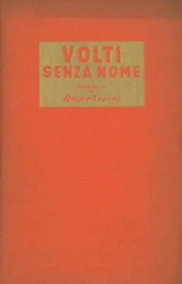 Volti senza nome - Roger Vercel - copertina