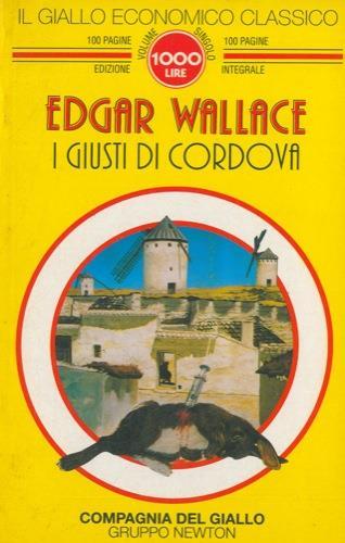 I giusti di Cordova - Edgar Wallace - copertina