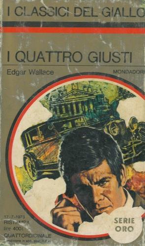 I quattro giusti - Edgar Wallace - copertina