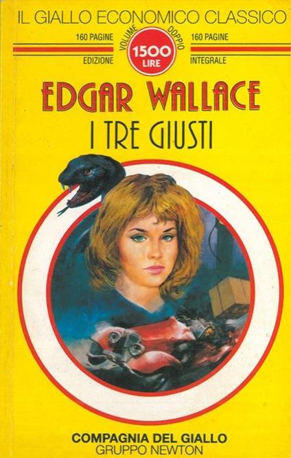 I tre giusti - Edgar Wallace - copertina