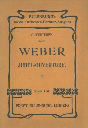 Jubel-Ouverture - Carl Maria von Weber - copertina