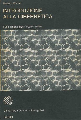 Introduzione alla cibernetica - Norbert Wiener - copertina