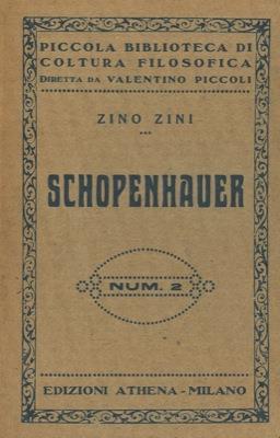 Schopenhauer - Zino Zini - copertina
