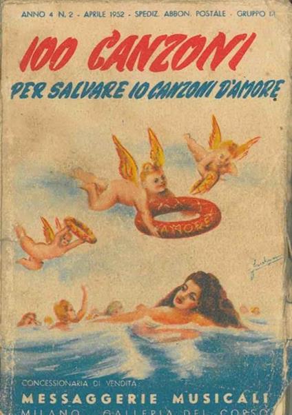 100 canzoni per salvare 10 canzoni d'amore - copertina