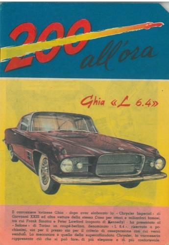 200 all'ora - copertina