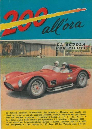 200 all'ora. La scuola per piloti - copertina