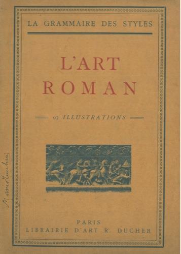 L' Art Roman - copertina