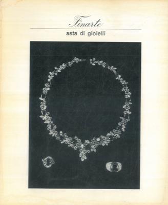 Asta di gioielli. 5 - 6 maggio 1970 - copertina