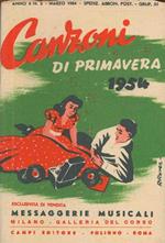 Canzoni di primavera 1954, Raccolta di tutte le canzoni di successo